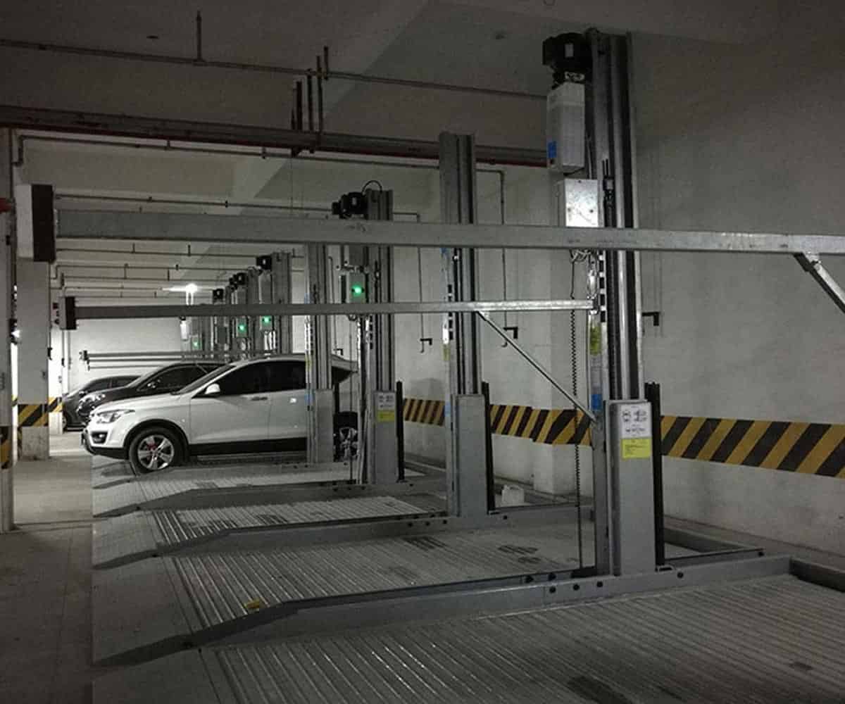 威遠(yuǎn)兩層升降橫移立體停車短租