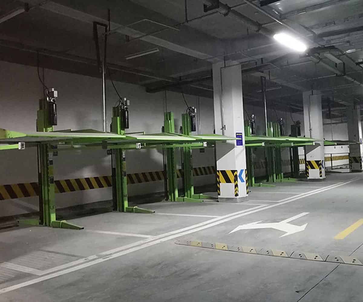 鄉(xiāng)城二層升降機(jī)械式停車位維保