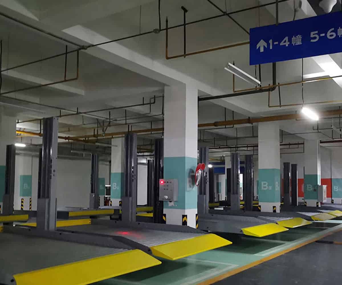 三層升降立體停車庫價格