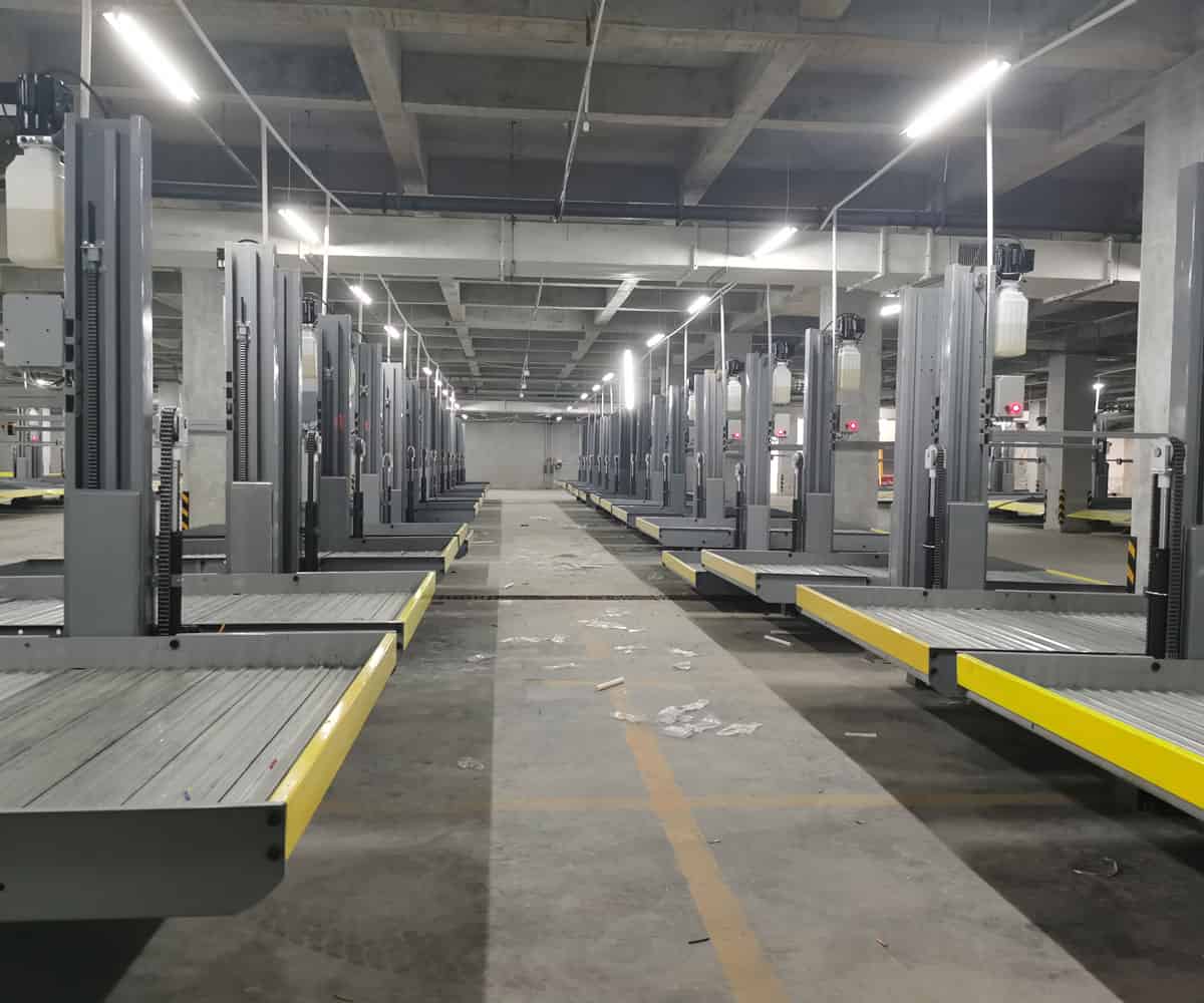 左右橫移立體車庫短租