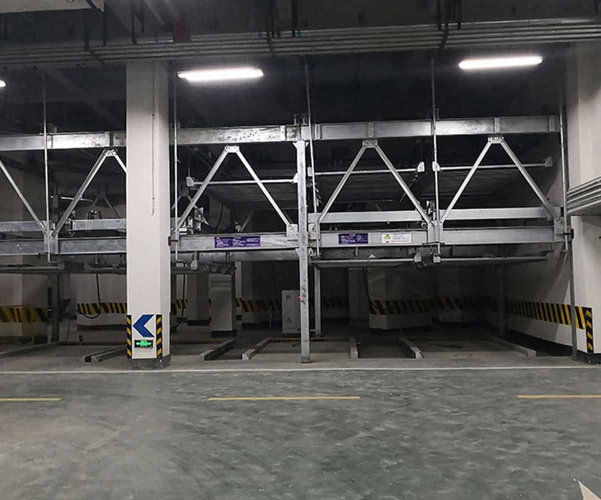 涪陵雙層簡易類機械式立體停車設(shè)備回收