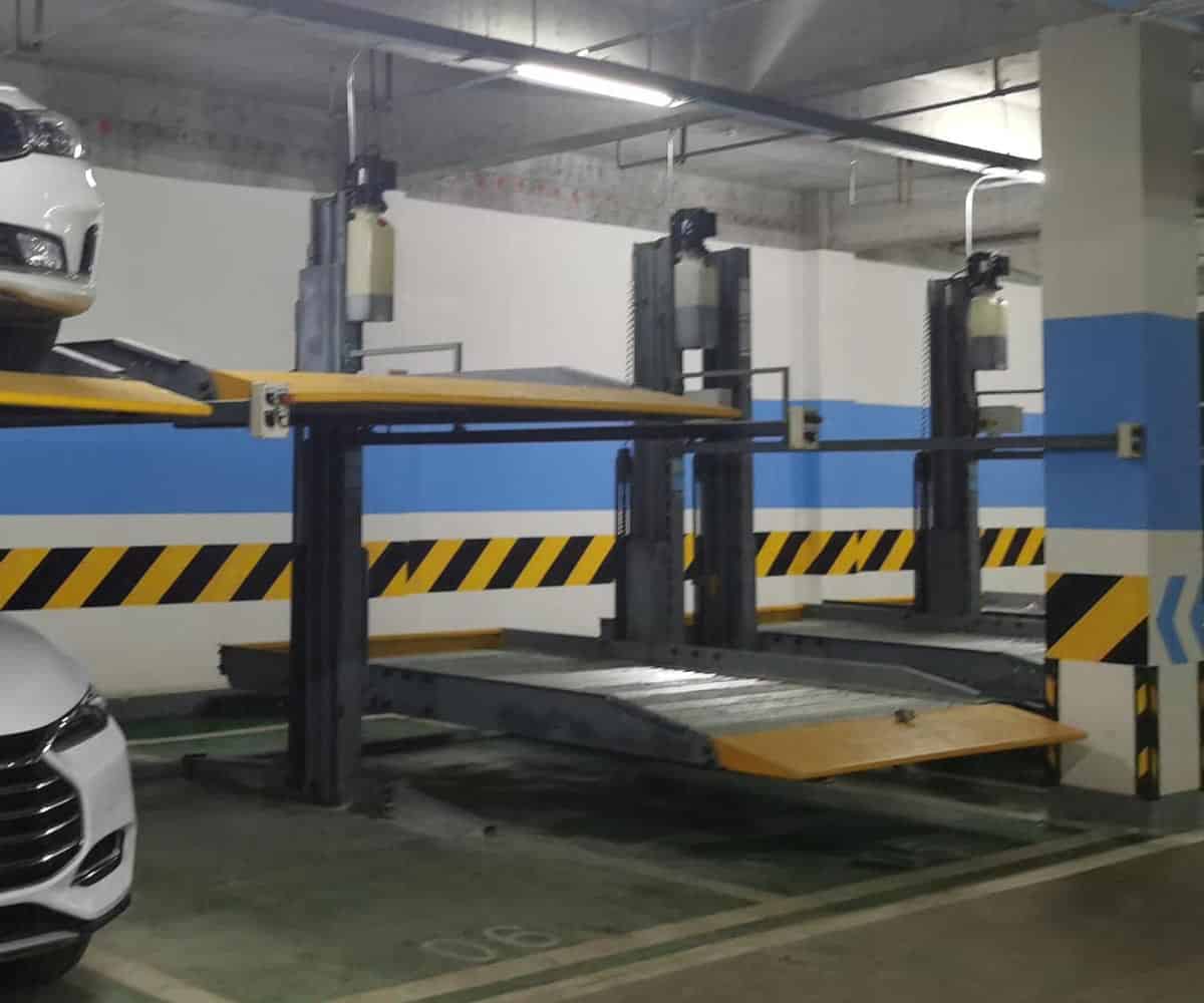 雅江雙層簡易升降機械式停車設(shè)備回收