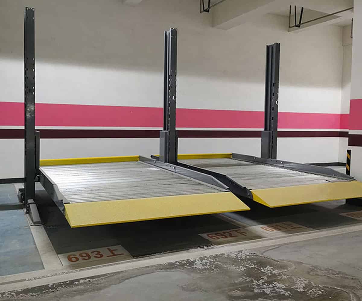 雅江雙層簡易式機械式立體車庫二手