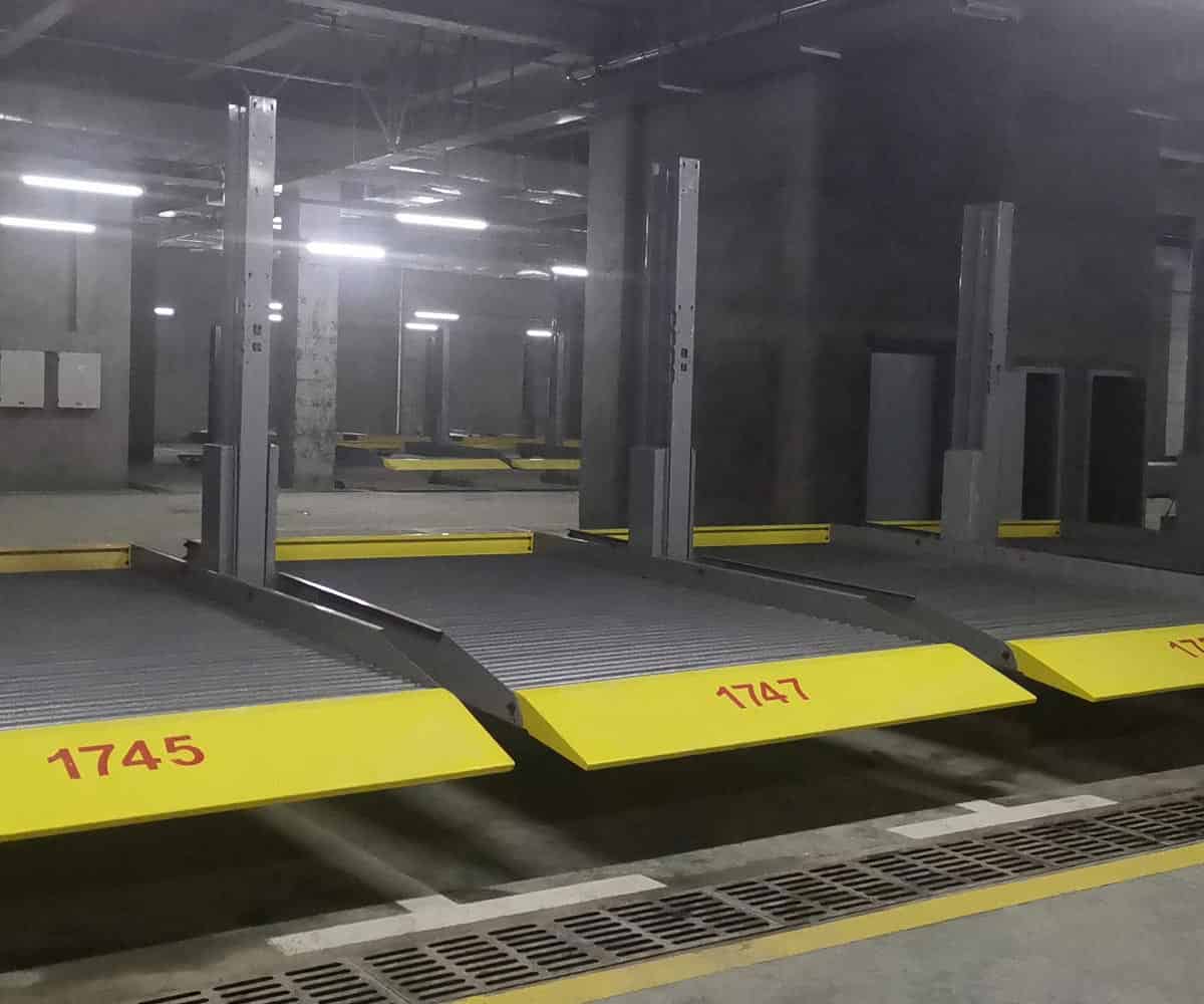色達(dá)二層簡易升降機械式立體車庫二手