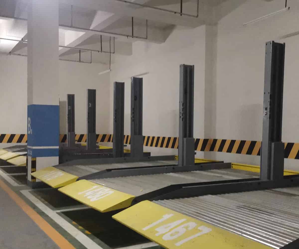 南岸兩層簡易升降機(jī)械停車場短租