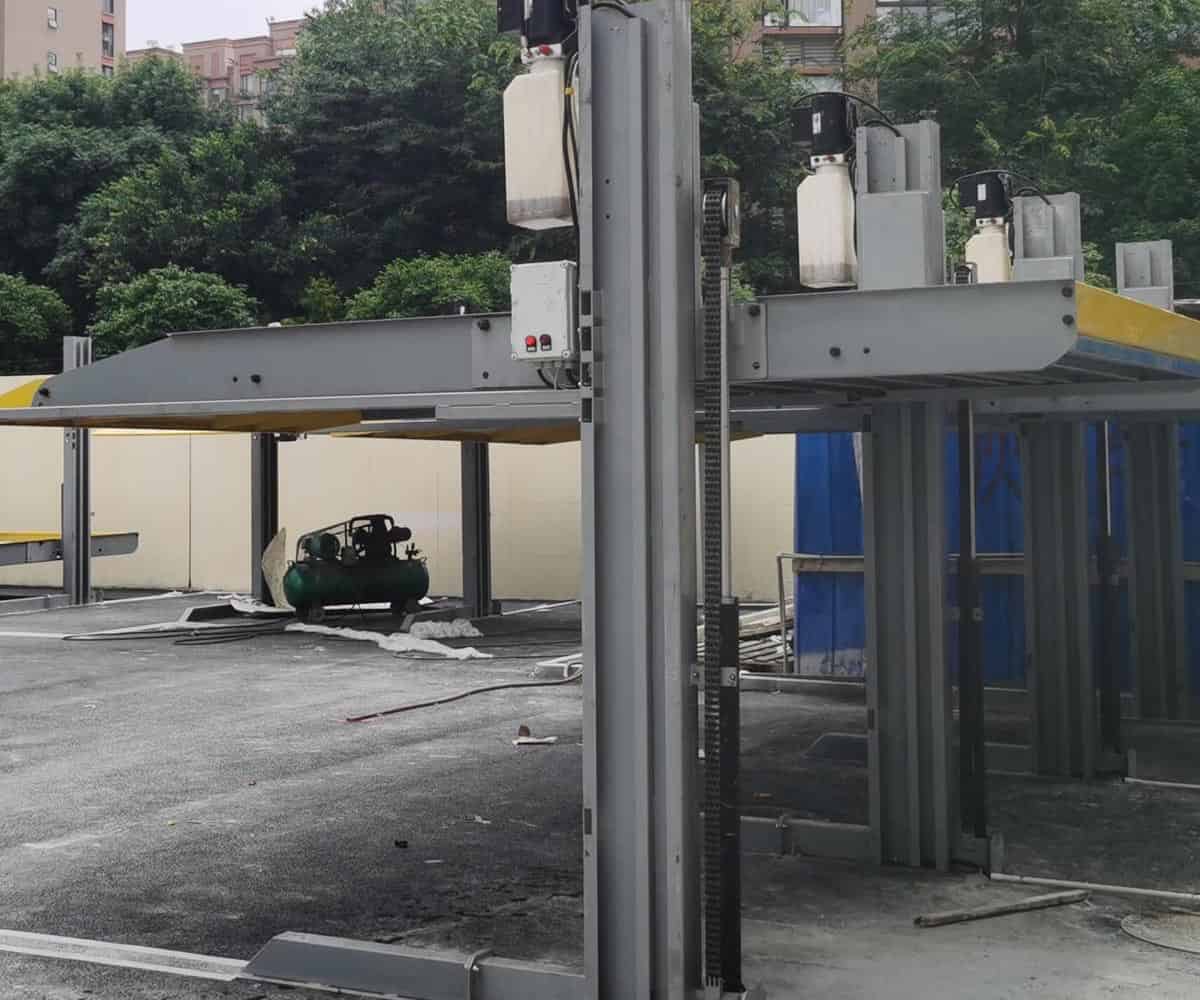 理塘簡易升降類立體車庫安裝