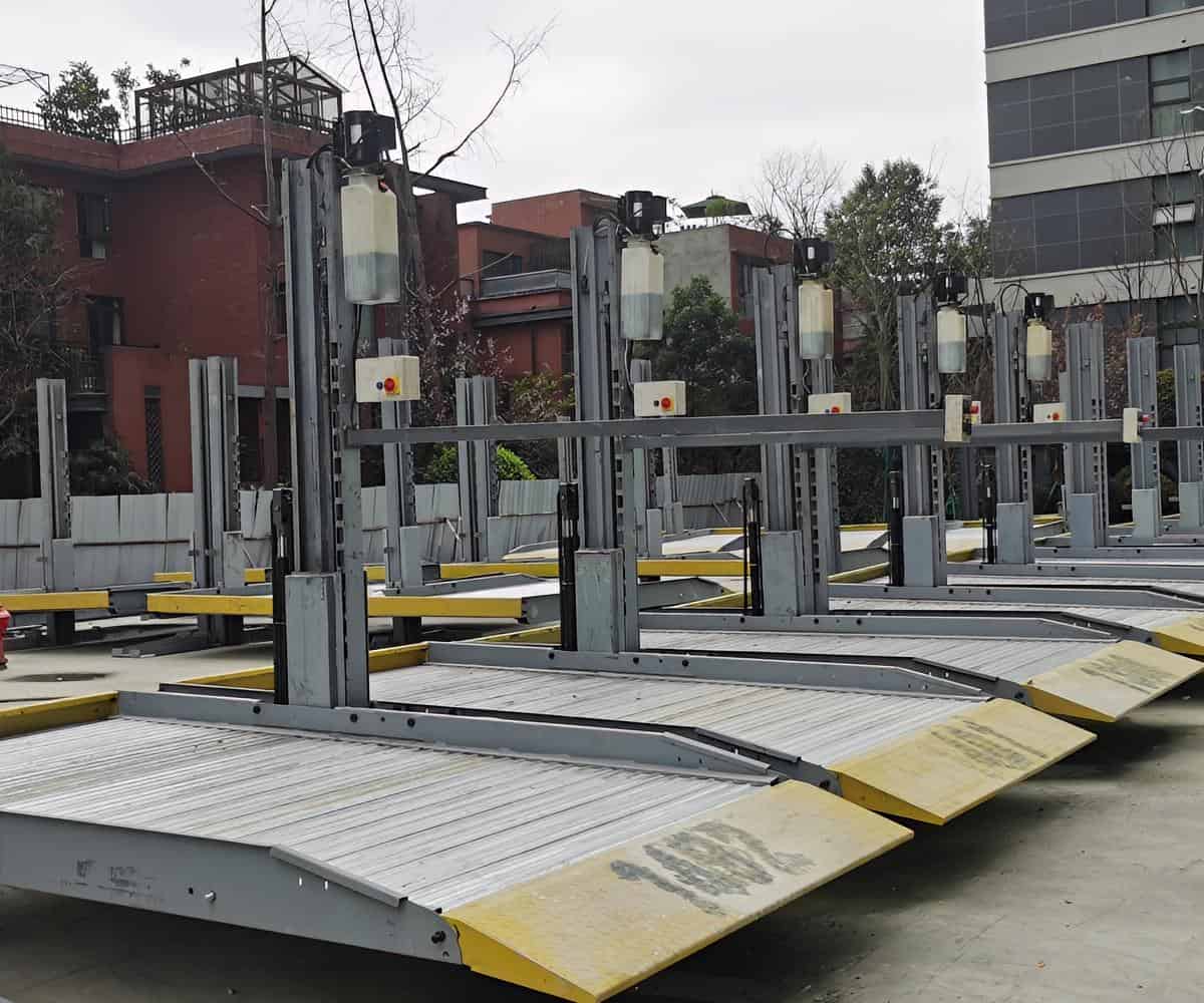 兩層機(jī)械停車位回歸應(yīng)用本身