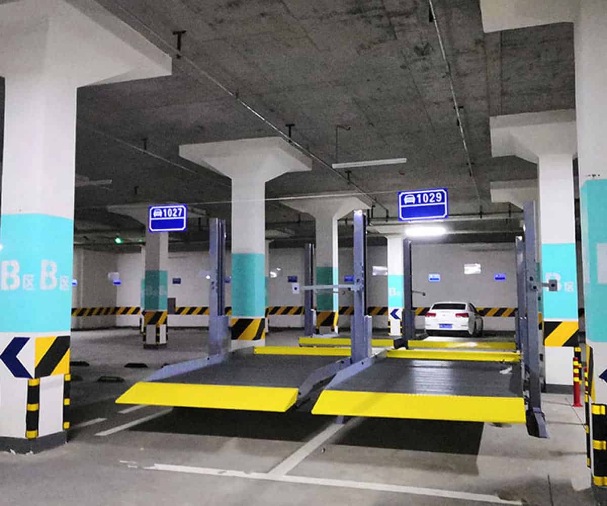 多種立體車庫解決停車難問題