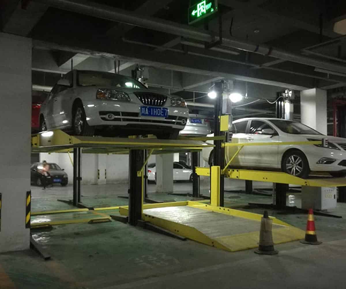 PSH二層升降橫移類停車設備（負一正一地坑式）技術(shù)參數(shù)