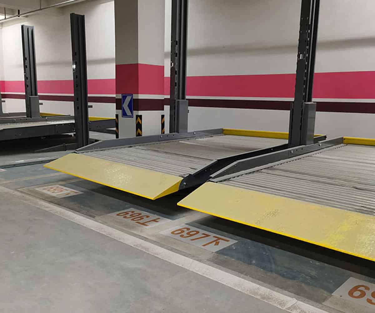 PJS四柱兩層立體停車設備技術(shù)參數(shù)