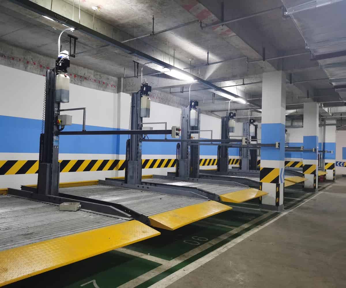 涪陵2柱立體停車設(shè)備