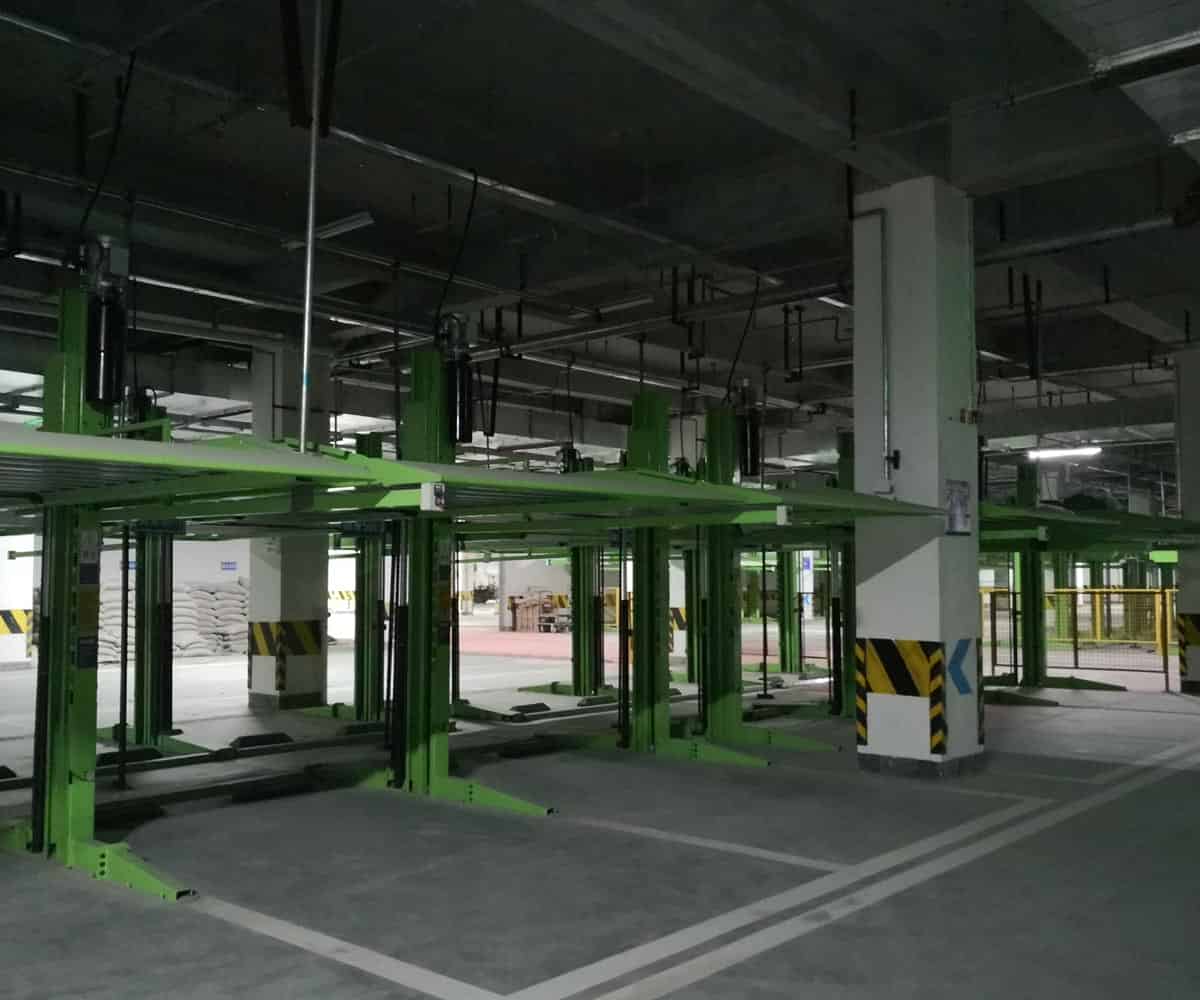 井研兩層升降式機械式停車設(shè)備