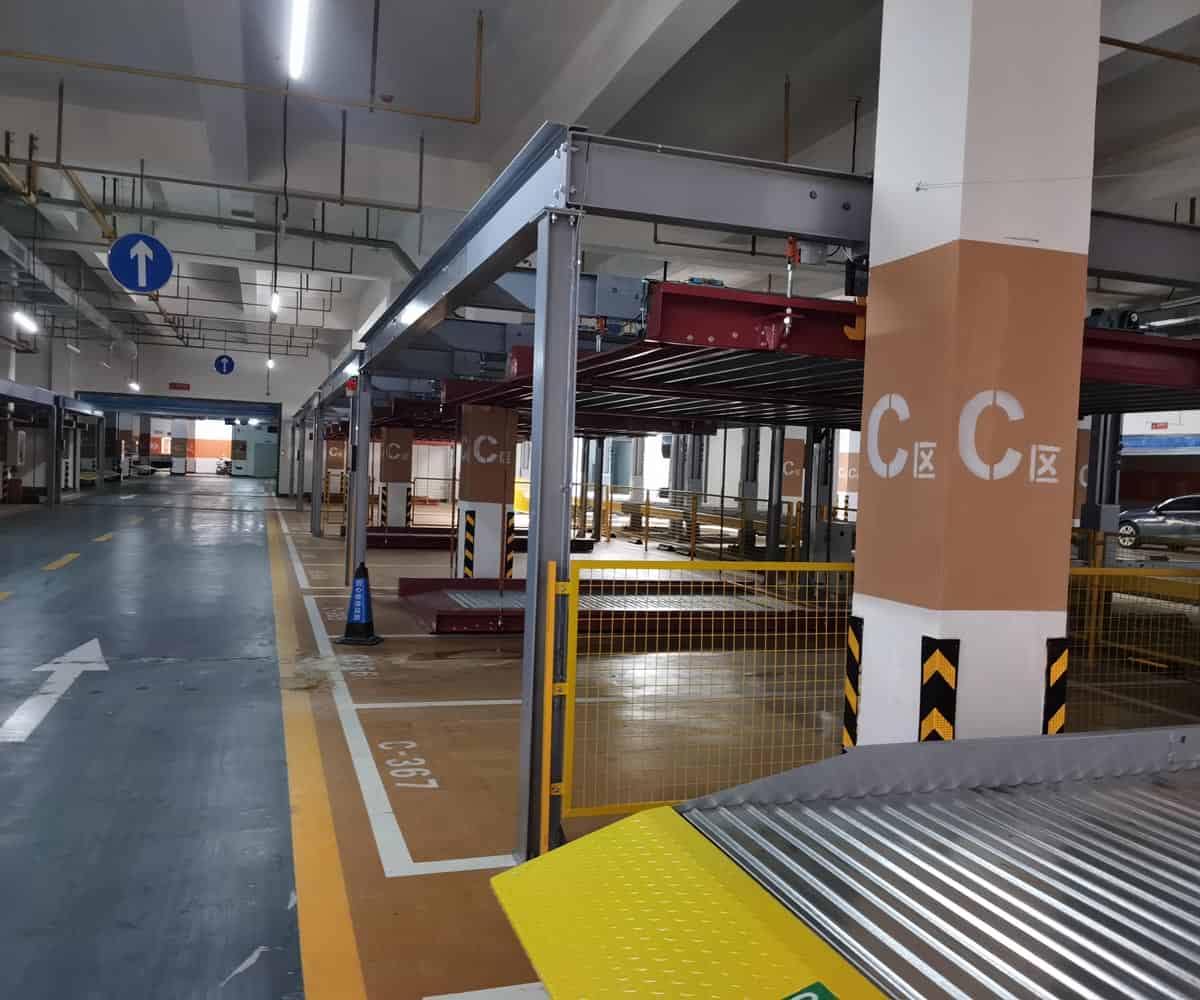 涪陵雙柱簡易升降立體車庫