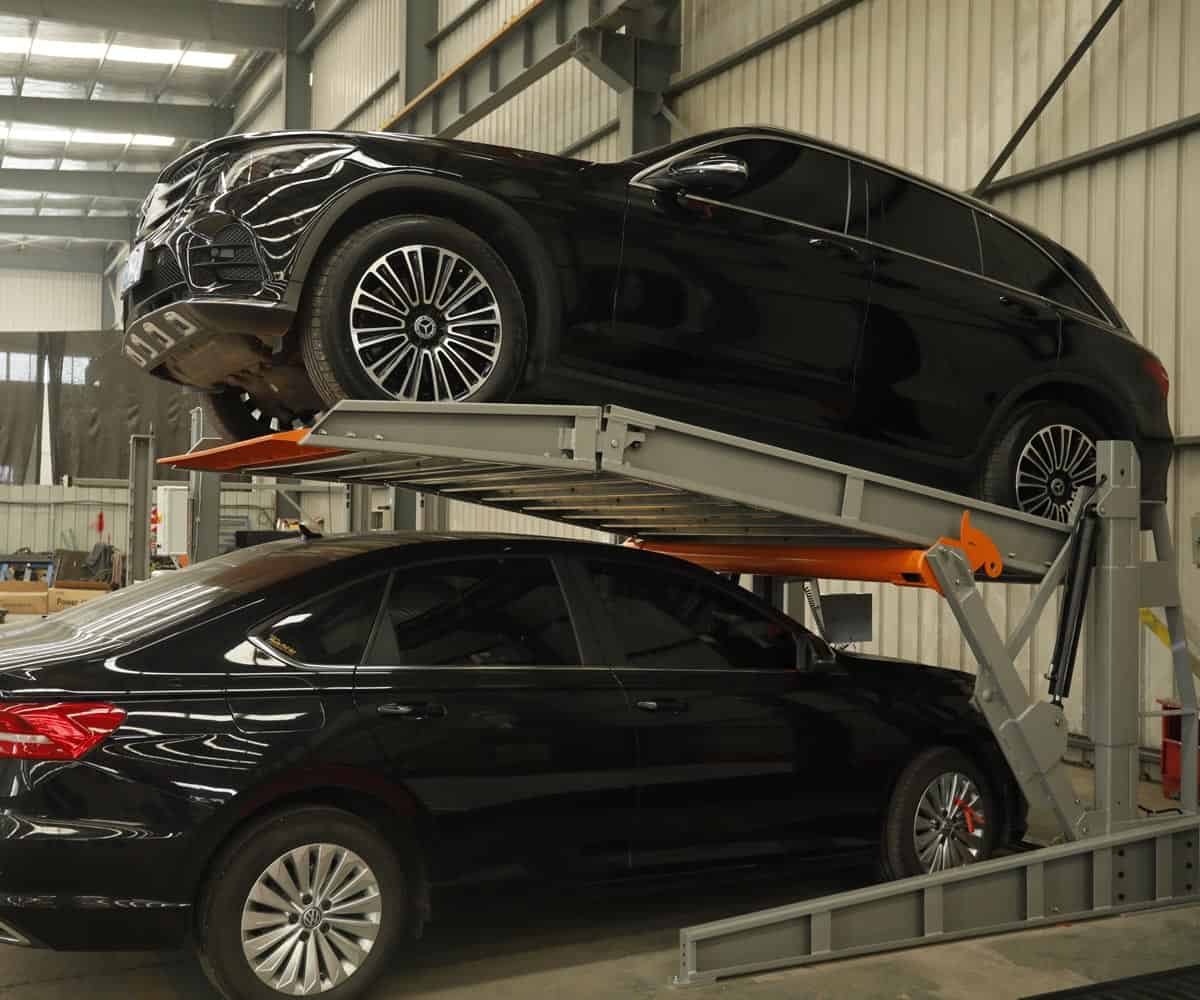 白玉四柱簡易式立體停車場
