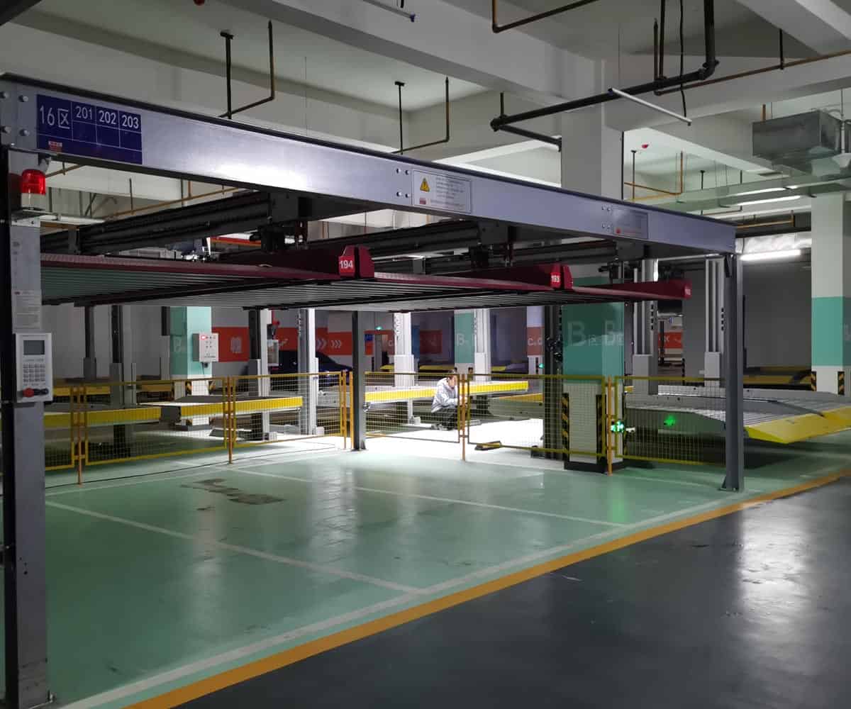 井研俯仰機械立體停車設(shè)備