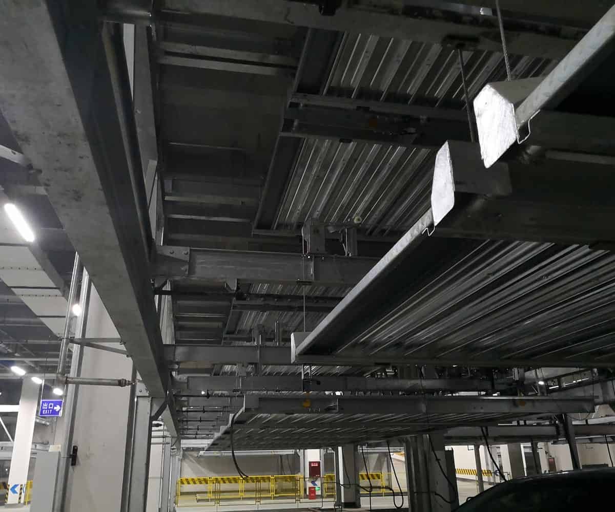 雅江二層升降橫移式機械停車場