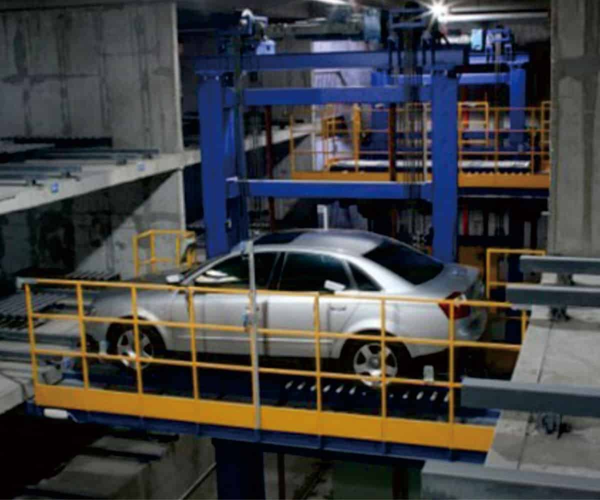 渝中智能巷道堆垛機(jī)械式立體停車設(shè)備