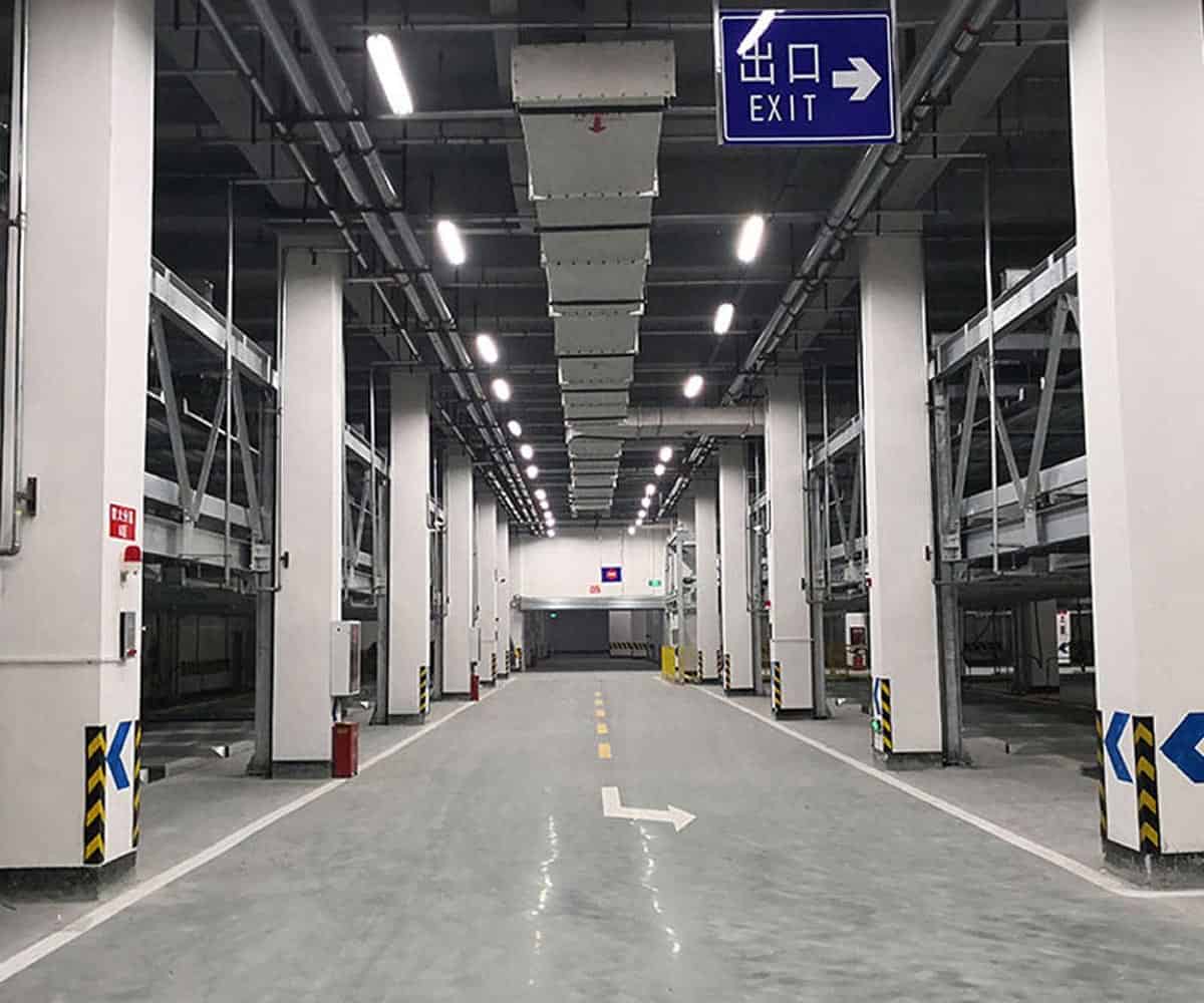 四柱式升降橫移立體車(chē)庫(kù)